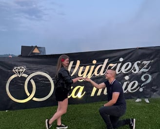 pirobaner wyjdziesz za mnie wyjątkowe zaręczyny