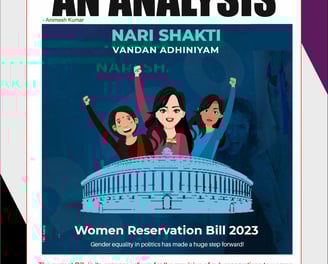 Nari Shakti Adhiniyam 2023 - An Analysis