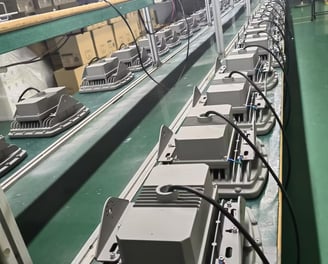 LED Explosion-Proof LED flood light aging test
