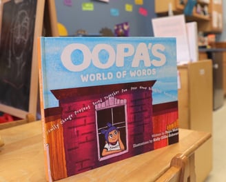 OOPA'S World of Words picture book.