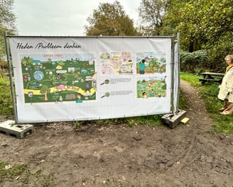 Expositie van creatief onderzoek. Tekeningen van droomwerelden van inwoners van Noord-Brabant.