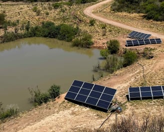 bombeo solar lorentz para ganaderia en campo de formosa