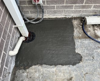 A new gully installation in Blackpool