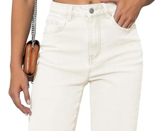 cream pants, cream jeans, fall pants, fall fashion