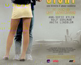 Poster for A Swedish Love Story screening hosted by Auckland International Film Club.