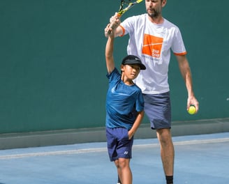 Tennis coaching