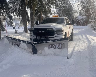 snow plowing services