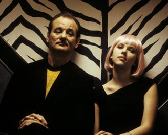 Poster for Lost in Translation screening hosted by Auckland International Film Club