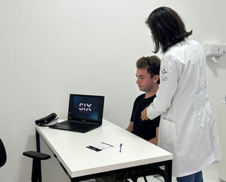 medica do trabalho examinando trabalhador