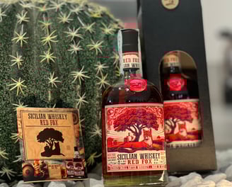 Red Fox Whiskey Astuccio