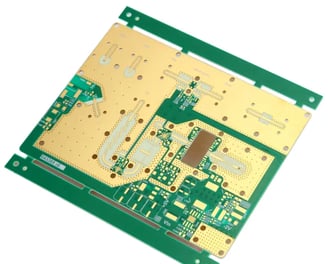 RF microwave pcb with Flash Gold Surface finishing | Omini