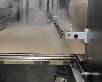 Spray humidification system