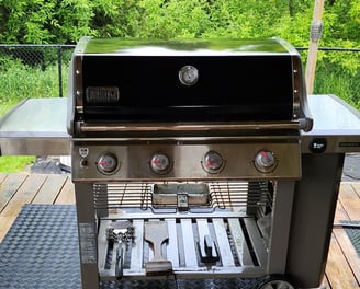 Weber Grill Professionally cleaned in Durham, Brooklin, Pickering, Whitby, Oshawa