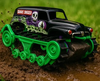 Carro Grave Digger a RC