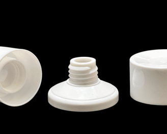 Plastic Tube Head Shoulders and Standup Cap in Universal Sizes for Lamitube Ready Available