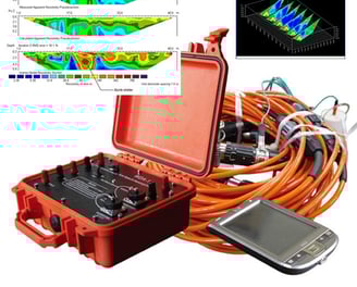 a case with a cell phone and a cell phone