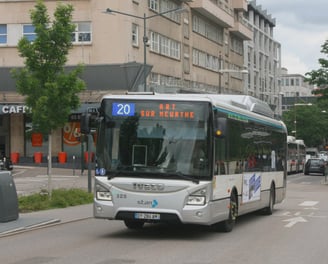 Un des Urbanway 12 GNV de la première série