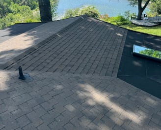 New shingle roofing project