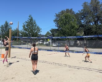 Beach Volleyball, Club Tournament, Kelowna BC, Genesis Beach Classic
