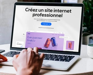 Présentation d'un site Web avec un Mac