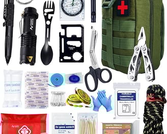 kit de supervivencia para mochila 72h kit de emergencia kit primeros auxilios