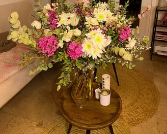 bouquet de fleurs hotel mademoiselle a selon aïnoa professionnel