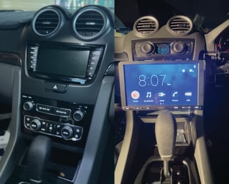 Holden and VE Commodore head unit upgrade installed in Gold Coast