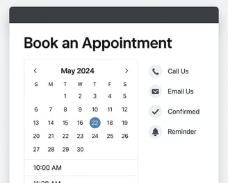 Reservas de Citas Automatizadas Whatsapp y Web