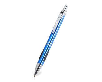 a pen with a blue pen and a pen