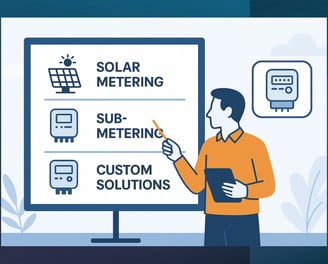 Custom energy meter installation