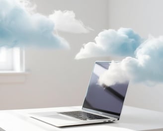 Founder of Alfentra working from home office