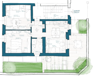 Immobile moderno ristrutturato a Golosine Santa Lucia Verona  | Bianchi Living