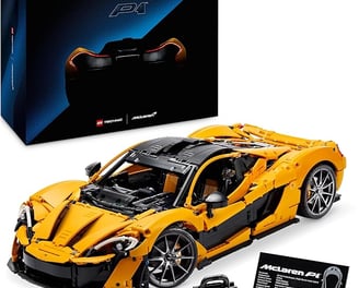 Modello LEGO McLaren P1 che riproduce fedelmente l'iconica supercar