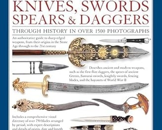 knives swords spear and daggers book