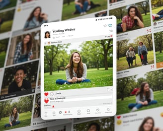 Image of social media posting