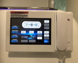 Cuadro de control Cámara hiperbárica HE5000