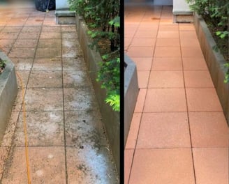 nettoyage de terrasse - nettoyage des exterieurs