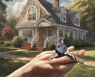 house with keys