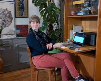 Viviane Donnart, secrétaire, assistante administrative indépendante, bureau à Lorient, freelance