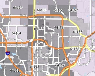 kansas-city-northland-pet-waste-removal-service-area-map