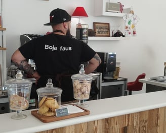 Eros Cavalieri - Proprietario del Bar Camillo Caffè a Santena