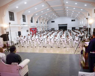 Kyoshi Lince Ravi giving training to masters 