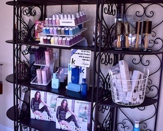 Inspire Salon and Day Spa hair care products