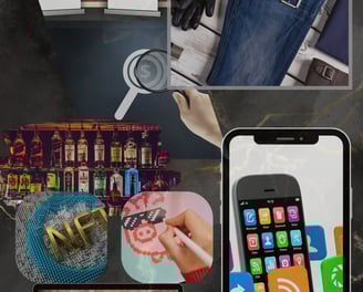 Création d'art visuel sur mesure pour publicités, marques de textile, NFT et identité visuelle. Desi