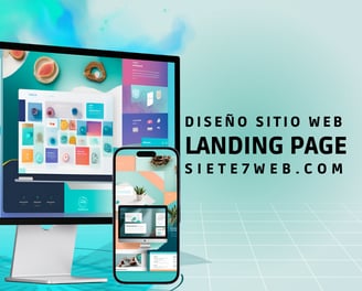 Diseño Sitio Web Landing Page | siete7web.com