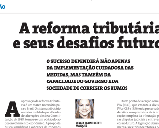 Artigo no jornal Estado de Minas