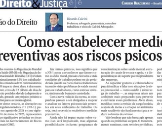 Artigo no Correio Braziliense