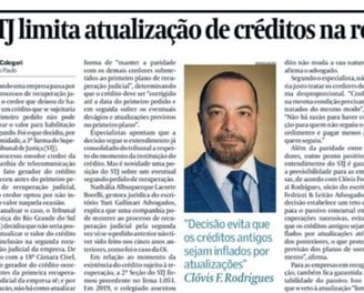 Reportagem no Valor Econômico