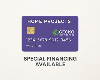Garage Door Services and Home Services financing