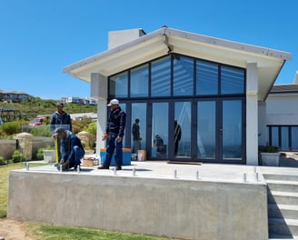 Residential renovation project in Western Cape